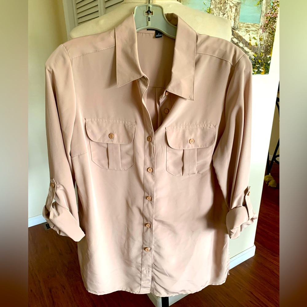 Elementz Light Tan Blouse